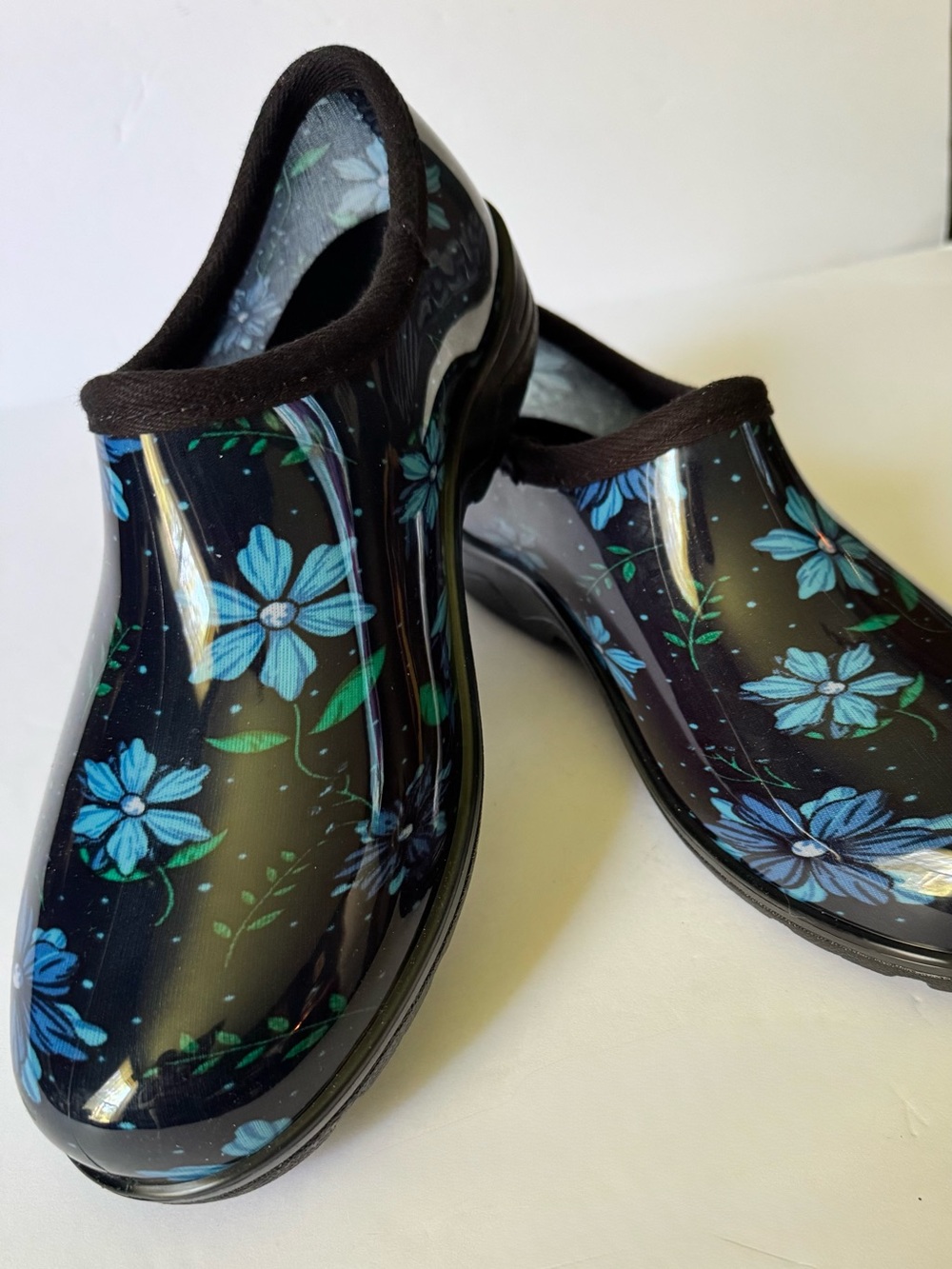 HISEA Women’s 10 Slip-On Garden Shoes Waterproof Rain Boots Rubber Yard Clogs